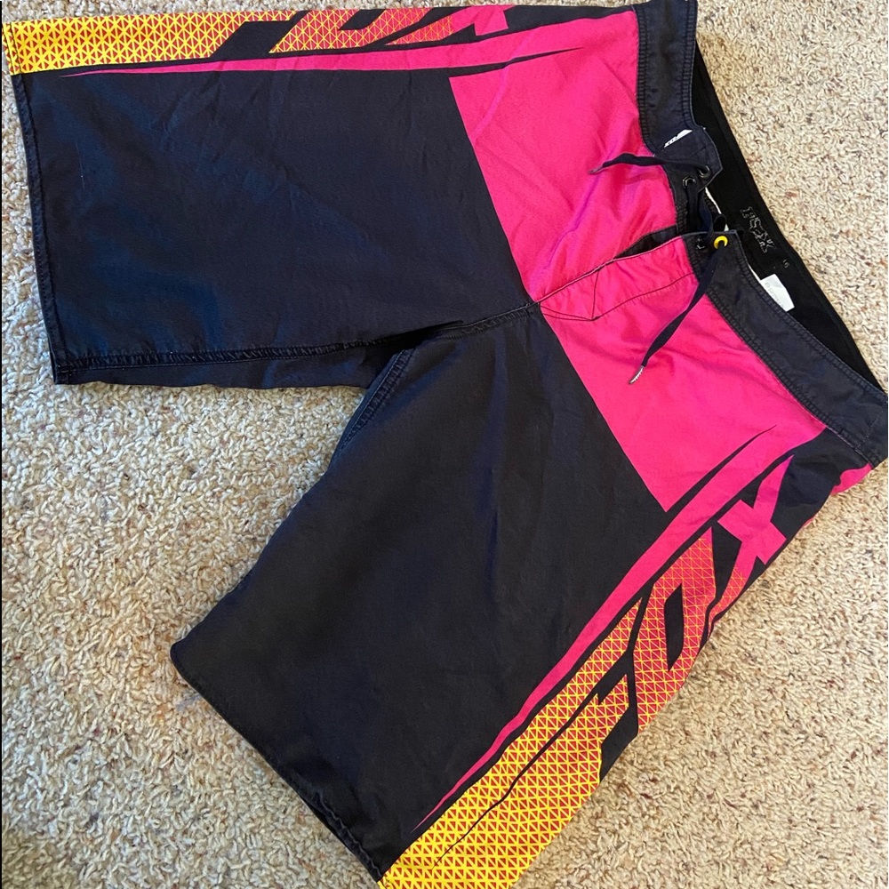 Fox racing swim trunks